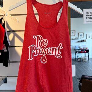 Pure Barre "Be Present" Holiday Tank